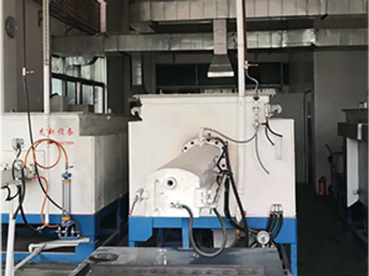 Copper infiltration furnace used for tungsten-copper parts