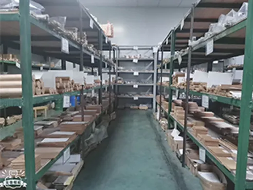 Finished goods warehouse racking